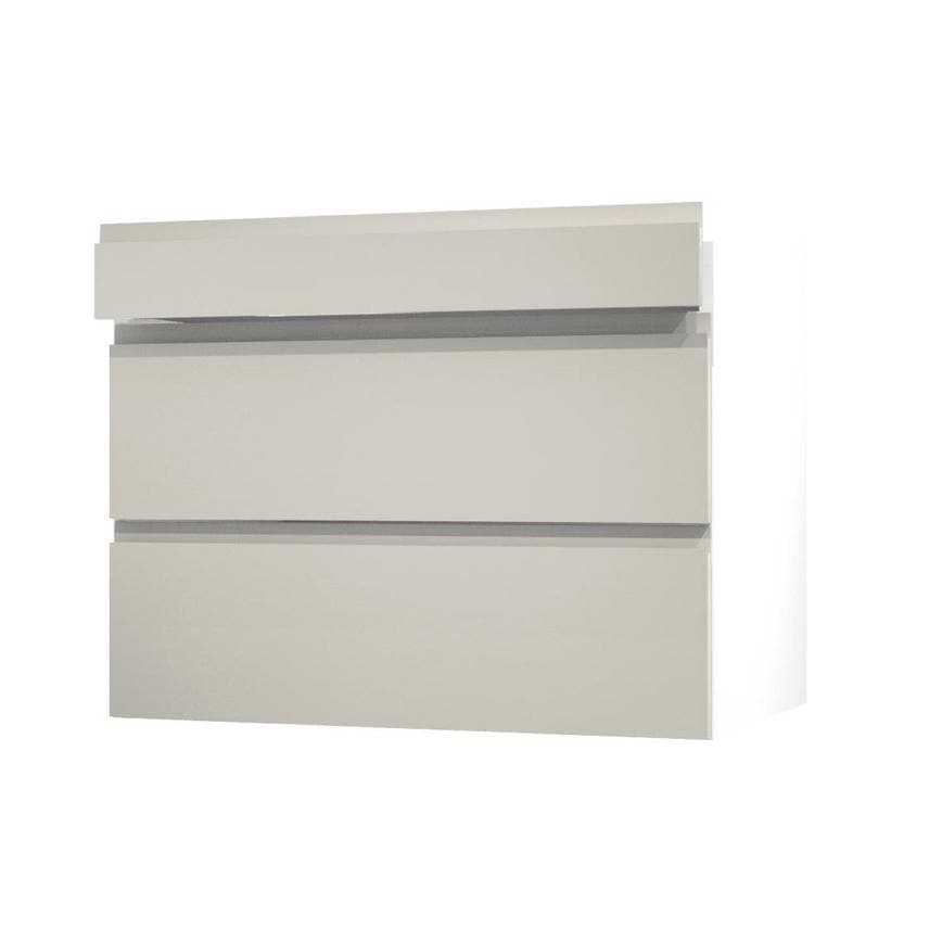 Clerkenwell Gloss Porcelain 900 Front  Drawer Front Shown Open at an Angle