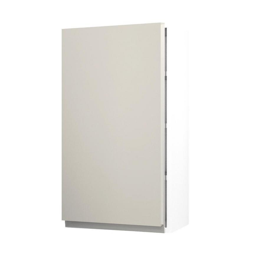 Clerkenwell Gloss Porcelain 500mm x 900mm Tall Door Front Shown Open at an Angle as a Single Door
