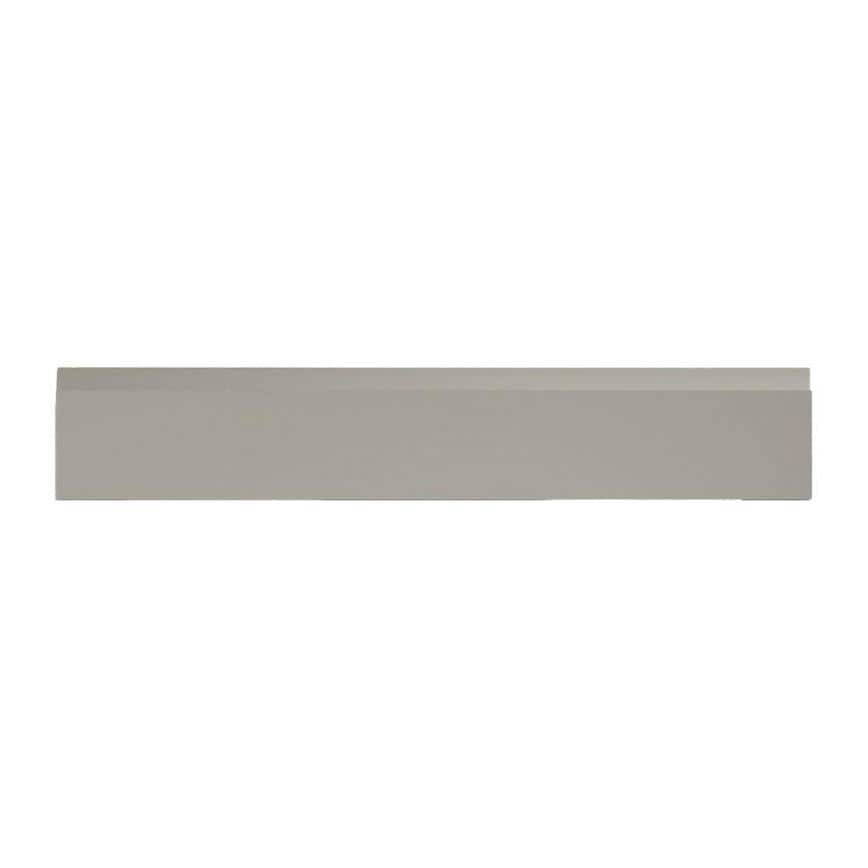 Clerkenwell Gloss Sand Grey 900mm x 160mm Drawer Front Shown Closed as Part of a Full Drawer Unit
