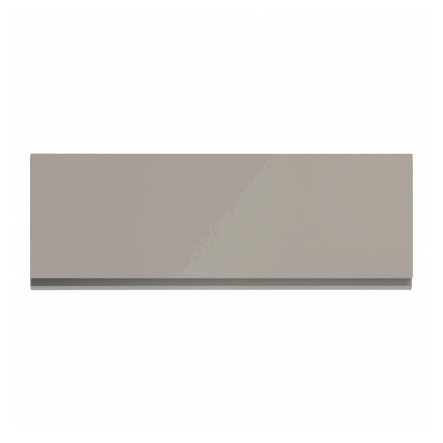 Clerkenwell Gloss Sand Grey 1000mm x 360mm Bridging Unit Door Shown Closed from the Front