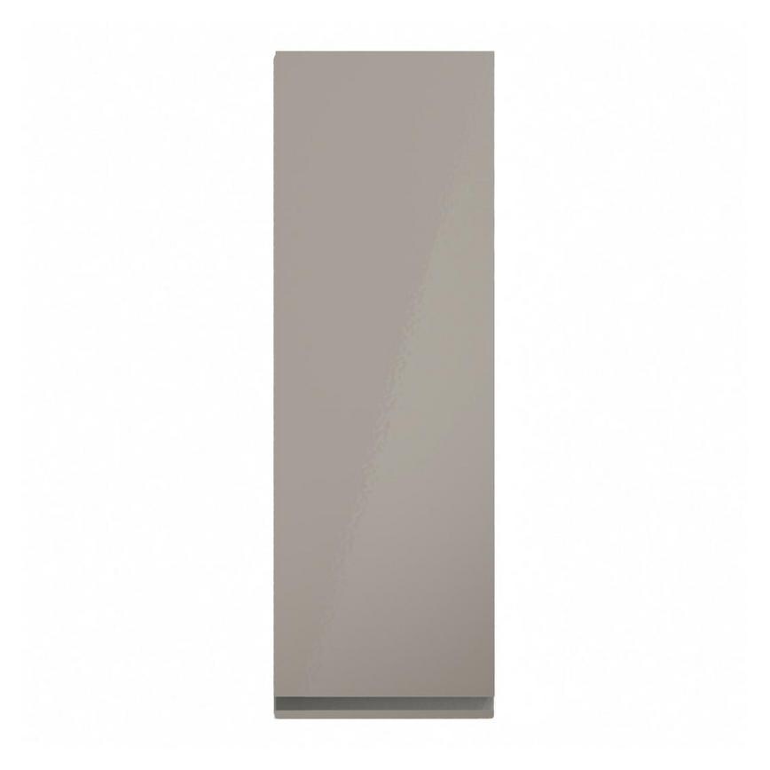 Clerkenwell Gloss Sand Grey 300mm x 900mm Tall Door Shown Closed from the Front