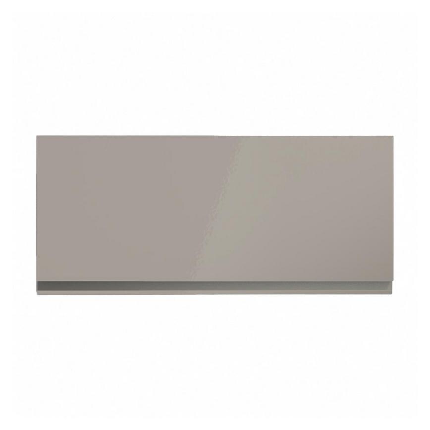 Clerkenwell Gloss Sand Grey 800mm x 360mm Half Height Door Shown Closed from the Front as a Single Door