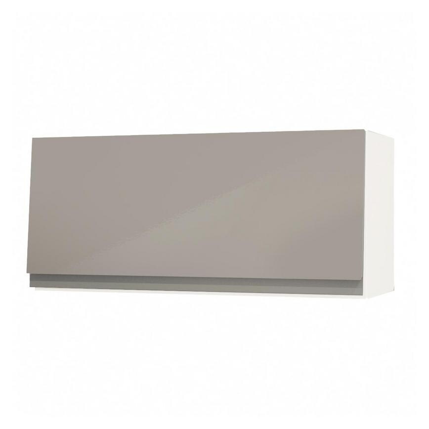 Clerkenwell Gloss Sand Grey 800mm x 360mm Door Shown Open at an Angle