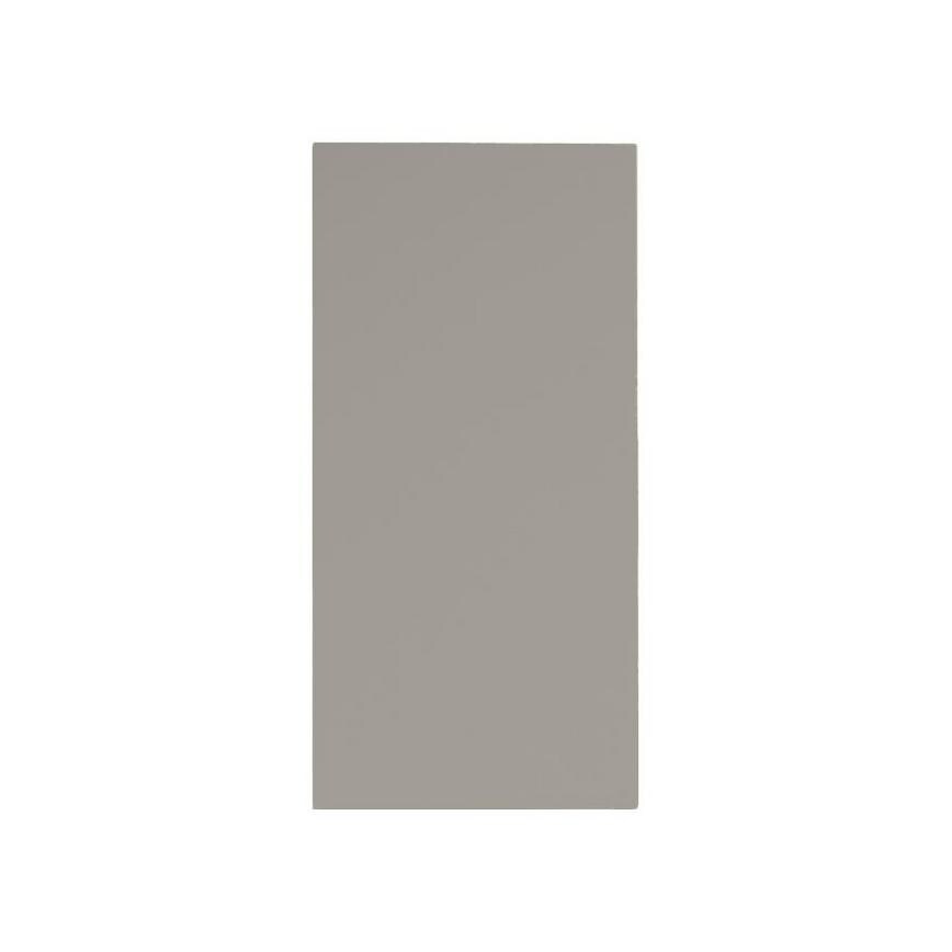 Clerkenwell Super Matt Sand Grey 900mm x 350mm Tall Kitchen Door Angled Open