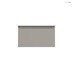 Clerkenwell Super Matt Sand Grey 160mm x 400mm Kitchen Drawer Angled Open