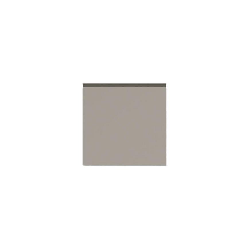 Clerkenwell Super Matt Sand Grey 900mm x 300mm Tall Kitchen Door Angled Open