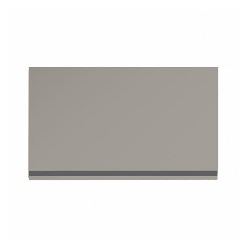 Clerkenwell Super Matt Sand Grey 1400mm x 750mm Tall Appliance Tower Kitchen Door Cut Out Front