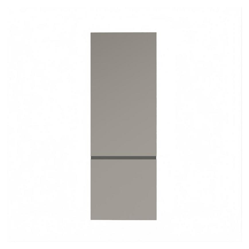 Clerkenwell Super Matt Sand Grey 720mm x 200mm Full Height Kitchen Door Angled Open