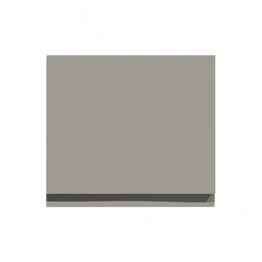 Clerkenwell Super Matt Sand Grey 360mm x 800mm Half Height Kitchen Door or Drawer Angled Open