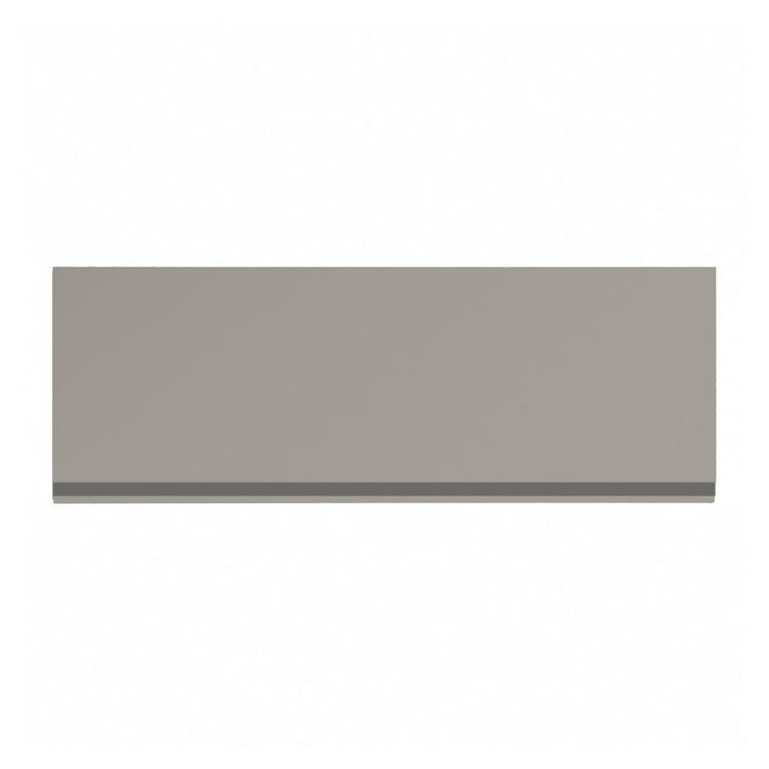 Clerkenwell Super Matt Sand Grey 932mm x 310mm x 16mm End Panel Cut Out Front