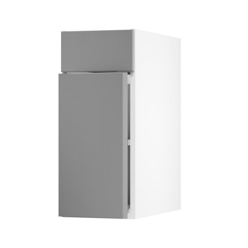 Greenwich Gloss Slate Grey 300 Standard Door Open
