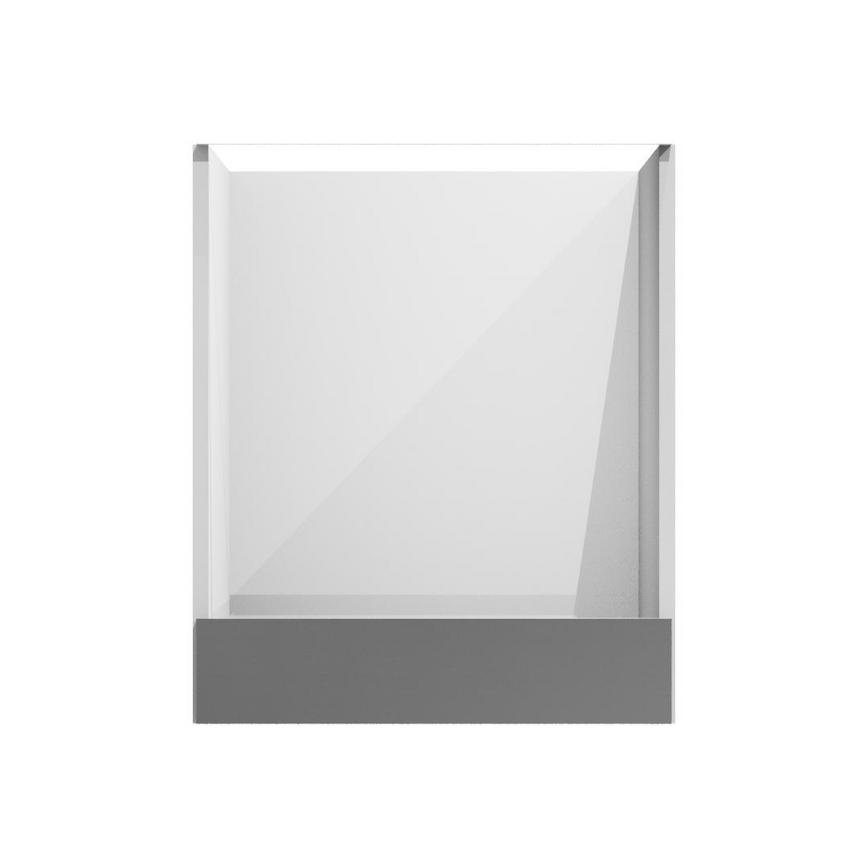 Greenwich Gloss Slate Grey 600 BUOH Fascia Door