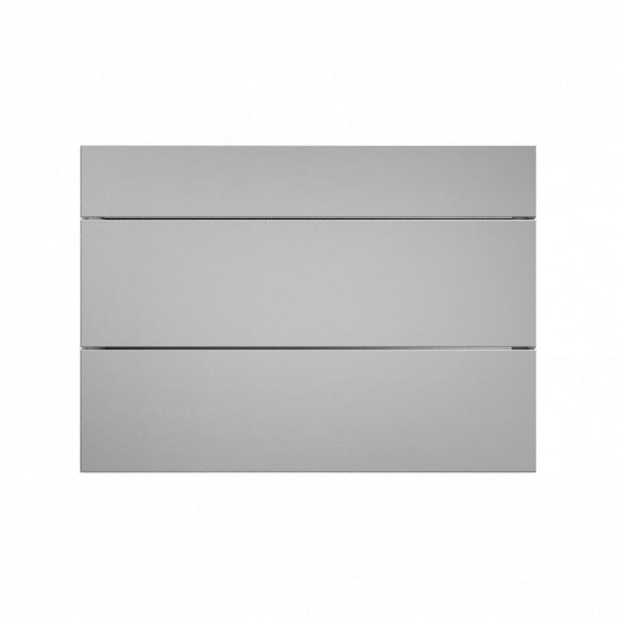 Greenwich Gloss Slate Grey 1000 Fridge Freezer Wall Door