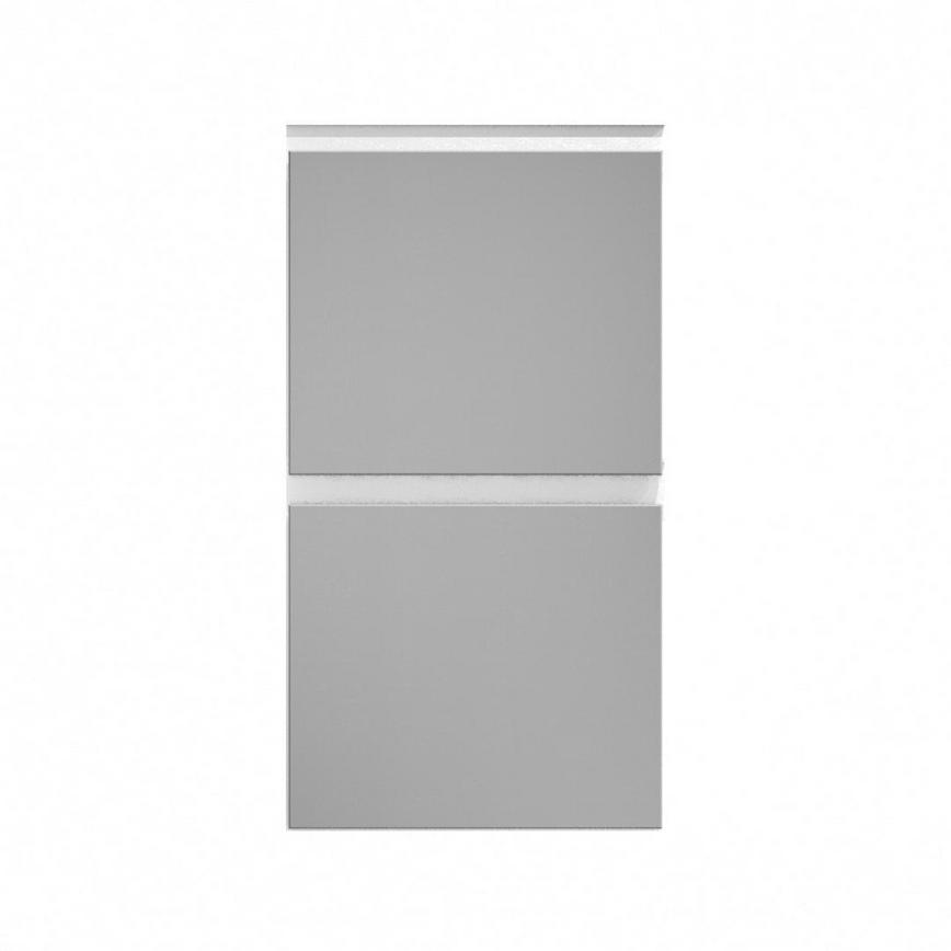 Greenwich Gloss Slate Grey 400 Pan Drawer Door 342mm