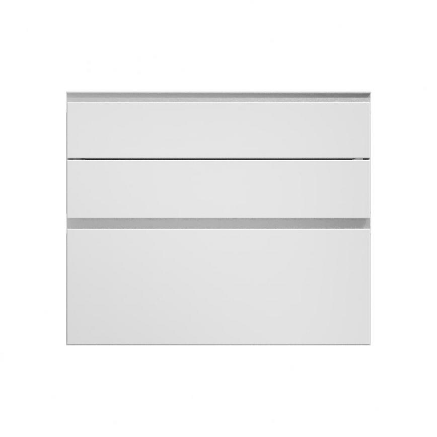 Greenwich Gloss White 900 Pan Drawer Door 170mm