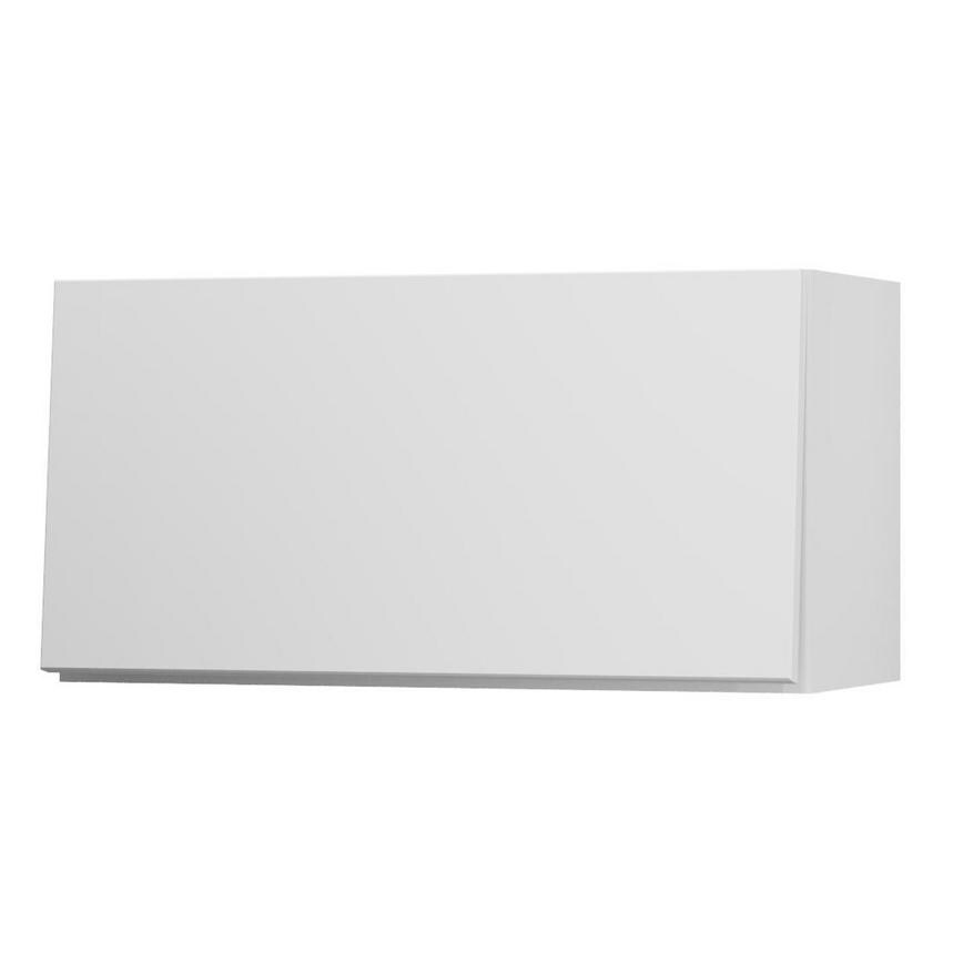 Greenwich Gloss White 700 Half Height Door Open