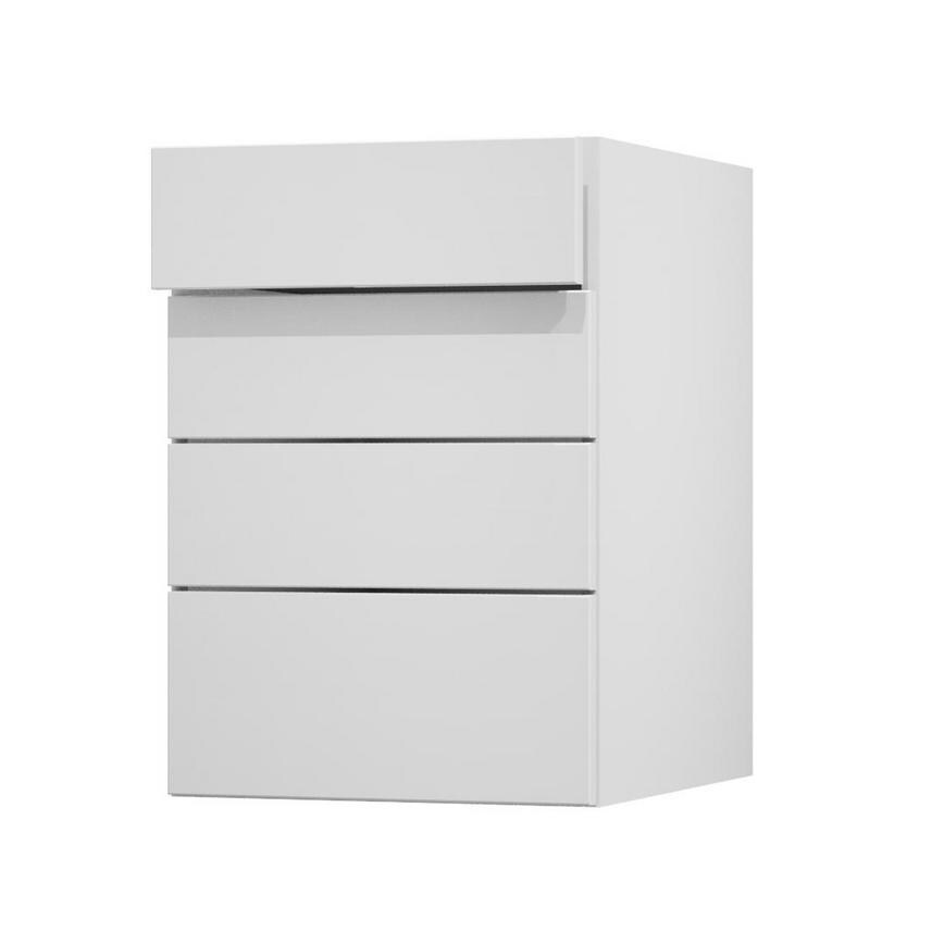 Greenwich Gloss White 500 Drawer Door Open