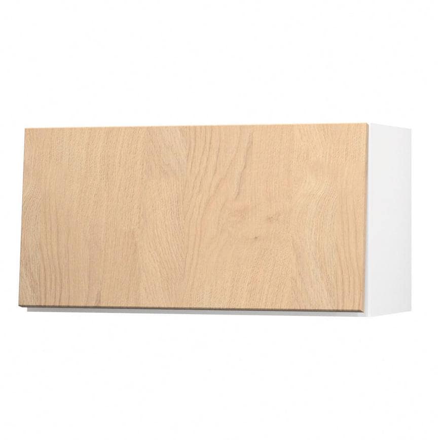 Greenwich Natural Oak 700 Half Height Door Open