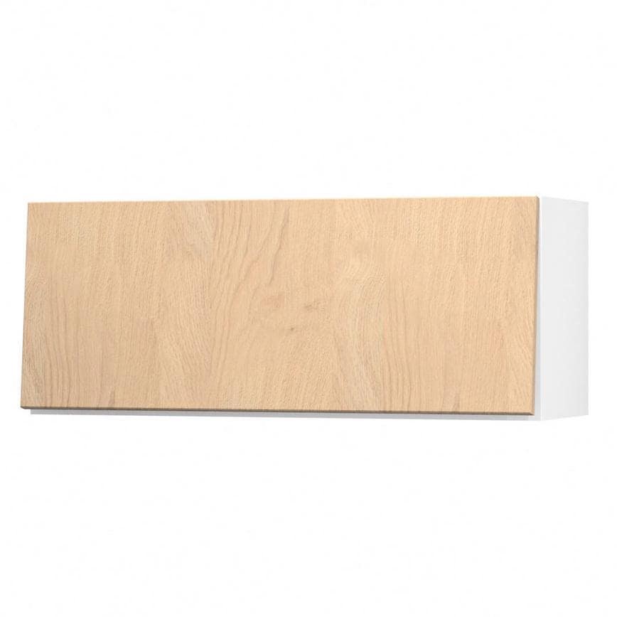 Greenwich Natural Oak 900 Half Height Door Open