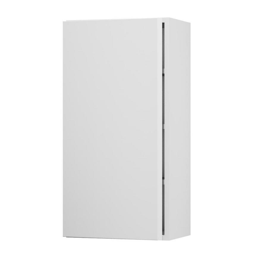 Greenwich White Smooth 450 Tall Door Open