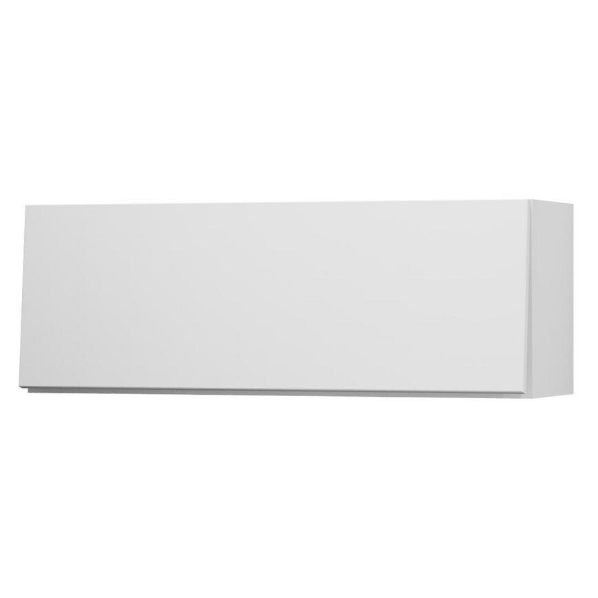 Greenwich White Smooth 1000 Half Height Door Open
