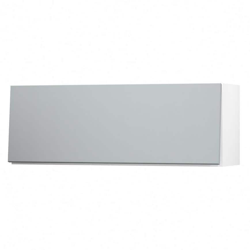 Greenwich Slate Grey 1000 Half Height Door Open