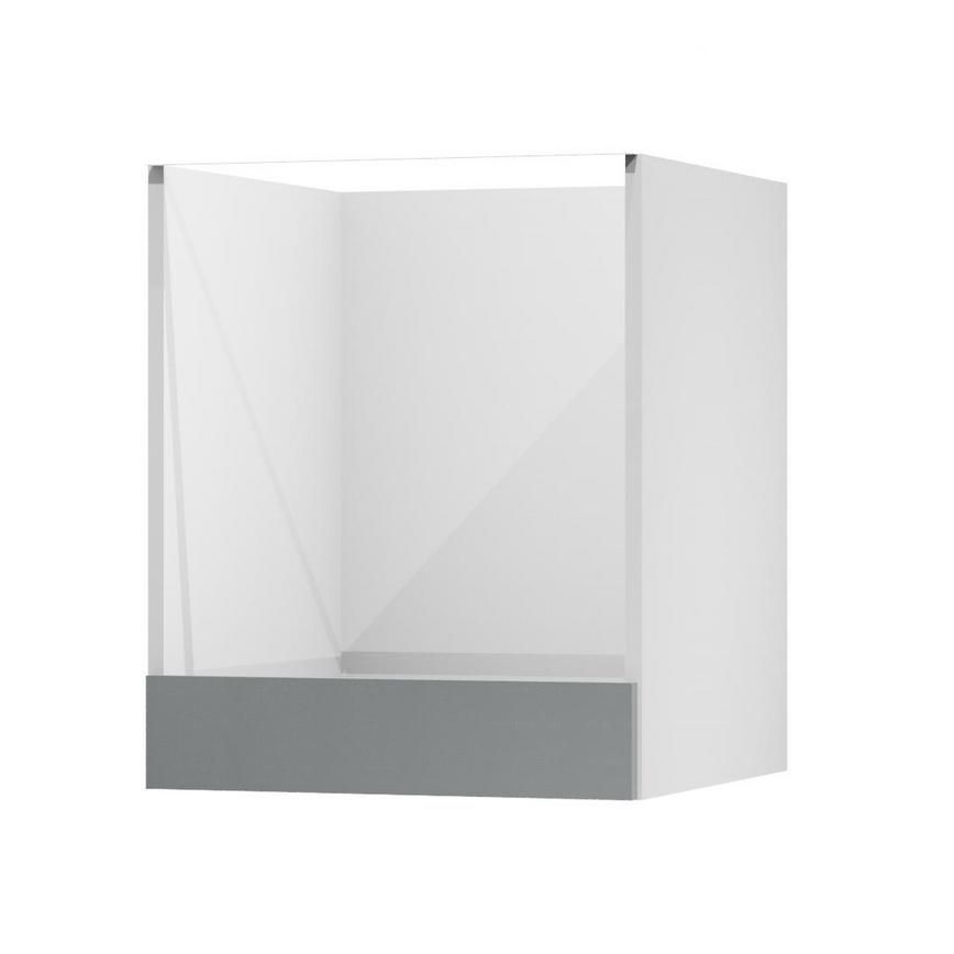 Greenwich Slate Grey 600 BUOH Fascia Door Open