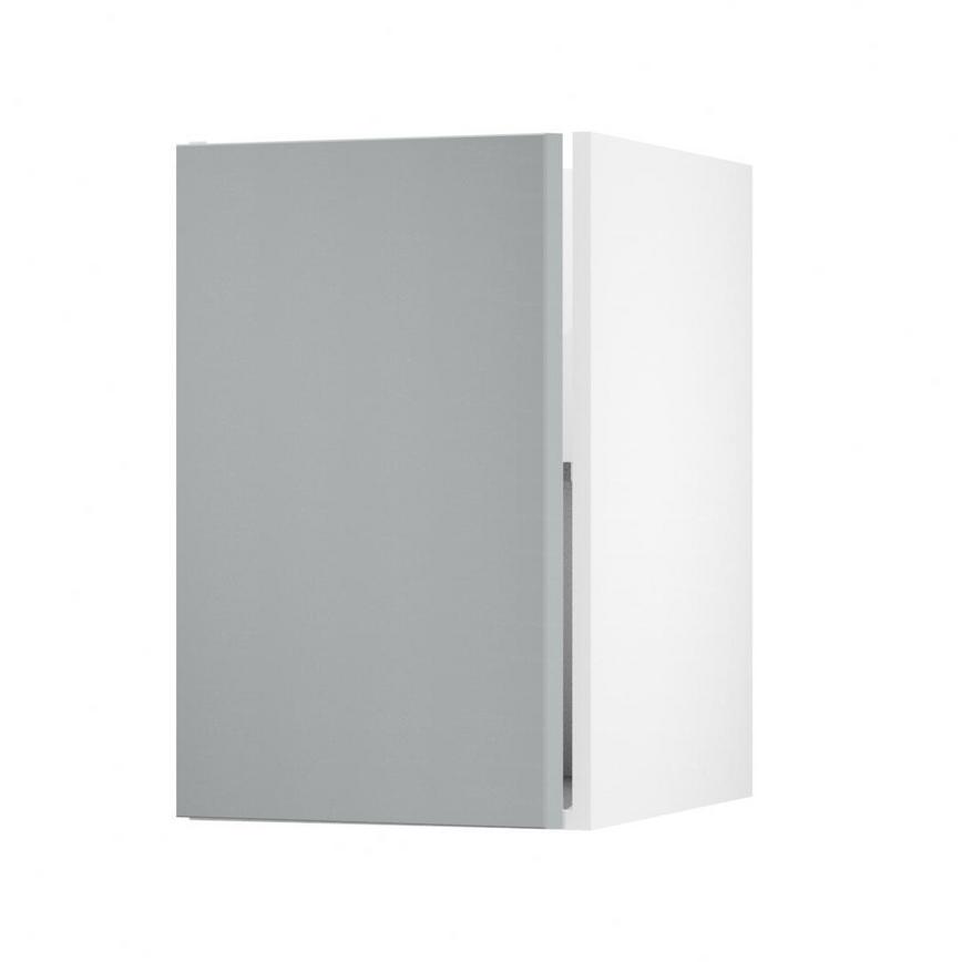 Greenwich Slate Grey 450 Full Height Door Open