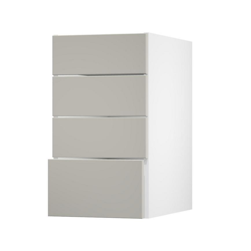 Greenwich Sandstone 400 Deep Drawer Door Open