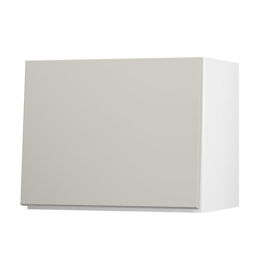 Greenwich Gloss Sandstone 450 Half Height Door Open