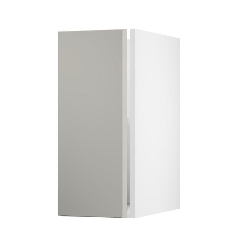 Greenwich Gloss Sandstone 300 Full Height Door Open