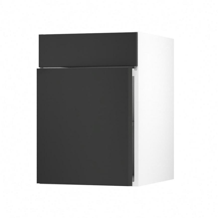 Greenwich Dove Grey 500 Standard Door Open