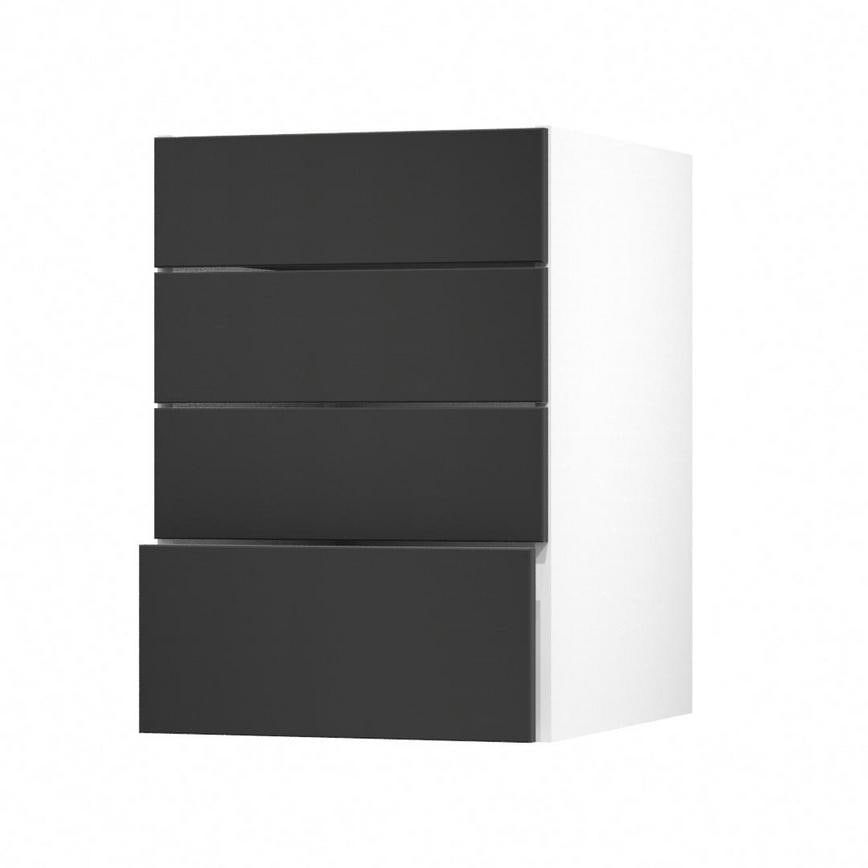 Greenwich Dove Grey 500 Deep Drawer Door Open