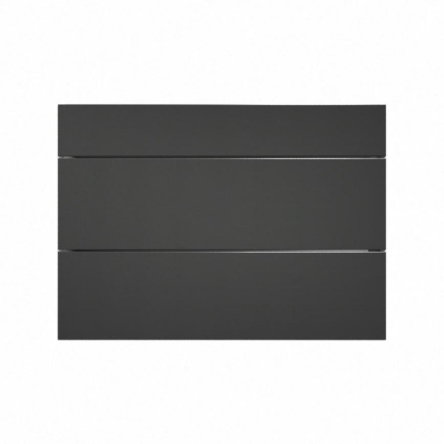 Greenwich Dove Grey 1000 Fridge Freezer Wall Door