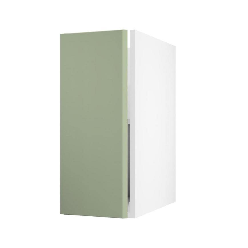 Greenwich Reed Green 300 Full Height Door Open