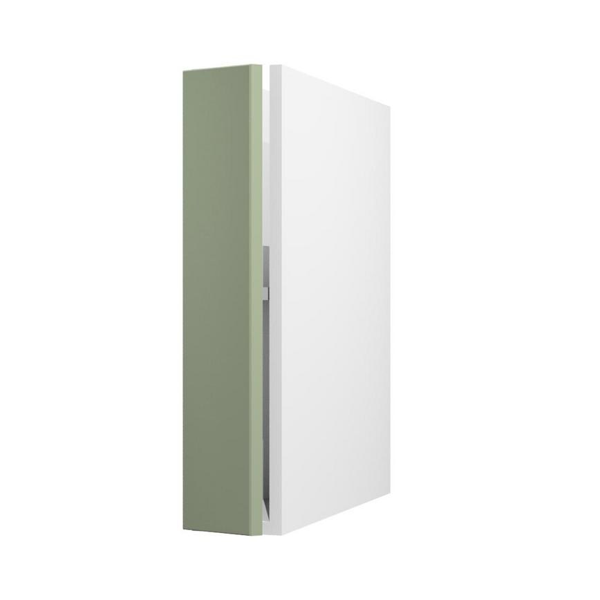 Greenwich Reed Green 150 Full Height Pull Out Door Open