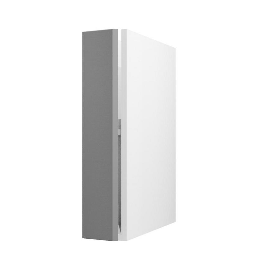 Greenwich Croft Grey 150 Full Height Pull Out Door Open