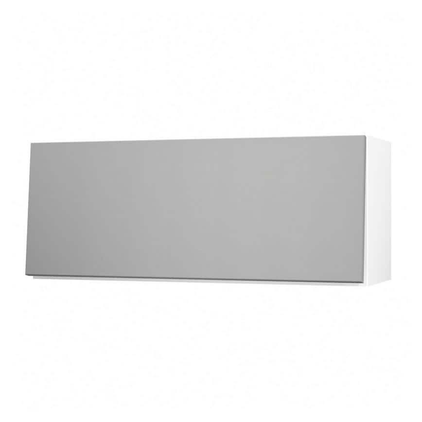 Greenwich Croft Grey 900 Half Height Door Open