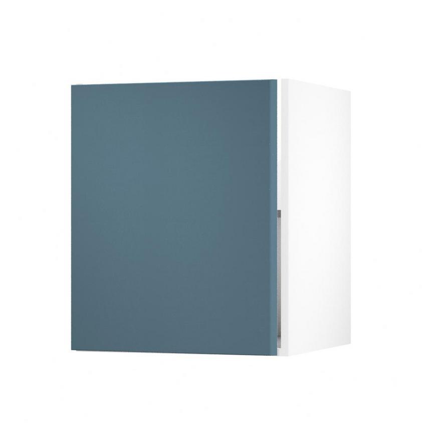Greenwich Marine Blue 600mm x 720mm Full Height Door Shown Open at an Angle