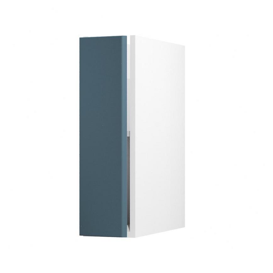 Greenwich Marine Blue 200mm x 720mm Full Height Door Shown Open at an Angle