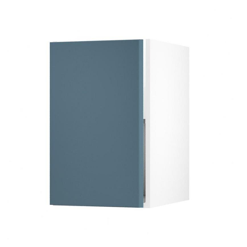 Greenwich Marine Blue 450mm x 720mm Full Height Door Shown Open at an Angle