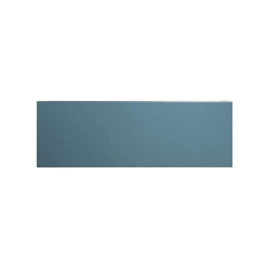 Greenwich Marine Blue 800mm x 275mm Pan Drawer Front Shown Closed from the Front as a Single Drawer