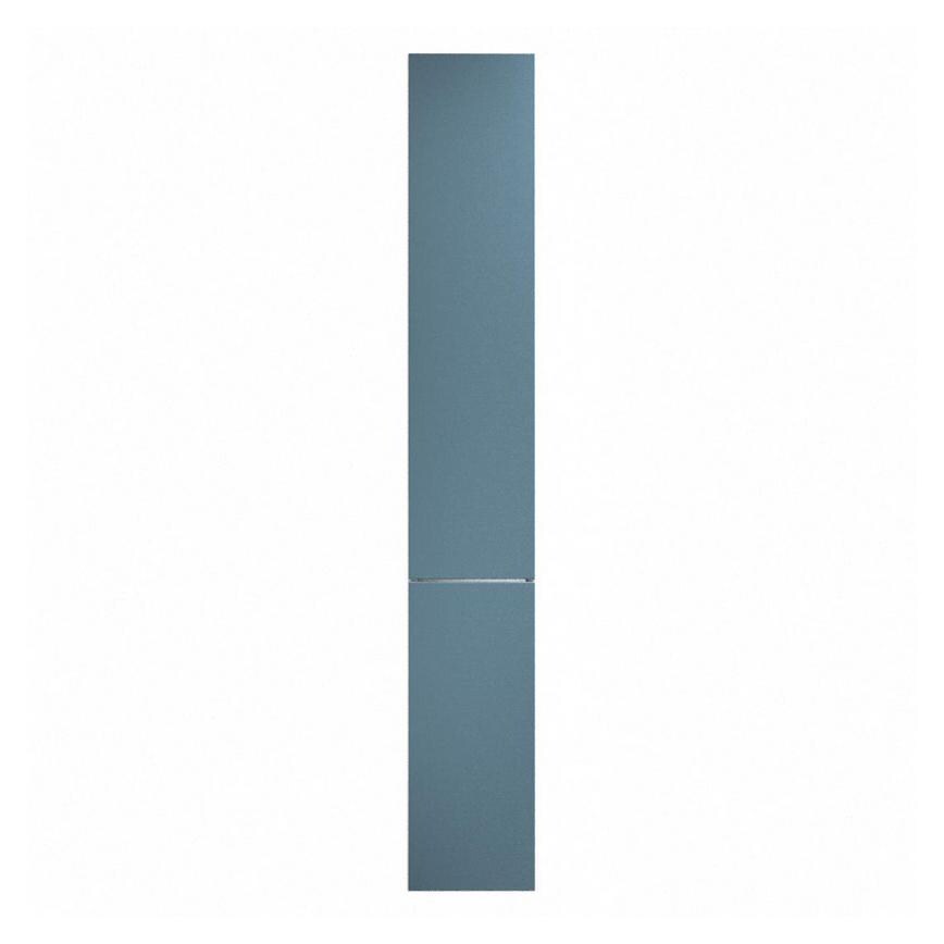 Greenwich Marine Blue 300mm x 1200mm Larder Door Shown Closed from the Front as Part of a Full Height Larder Unit