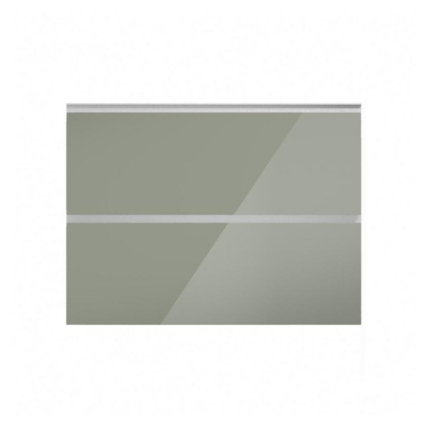 Greenwich Gloss Reed Green 342mm x 1000mm Pan Kitchen Drawer