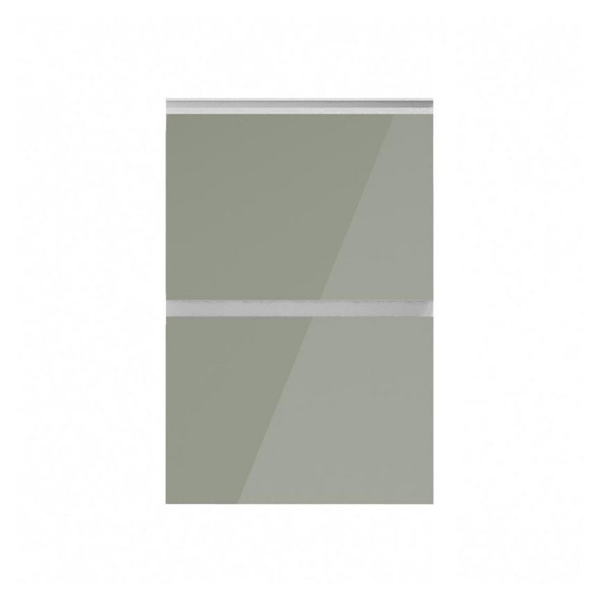 Greenwich Gloss Reed Green 342mm x 500mm Pan Kitchen Drawer