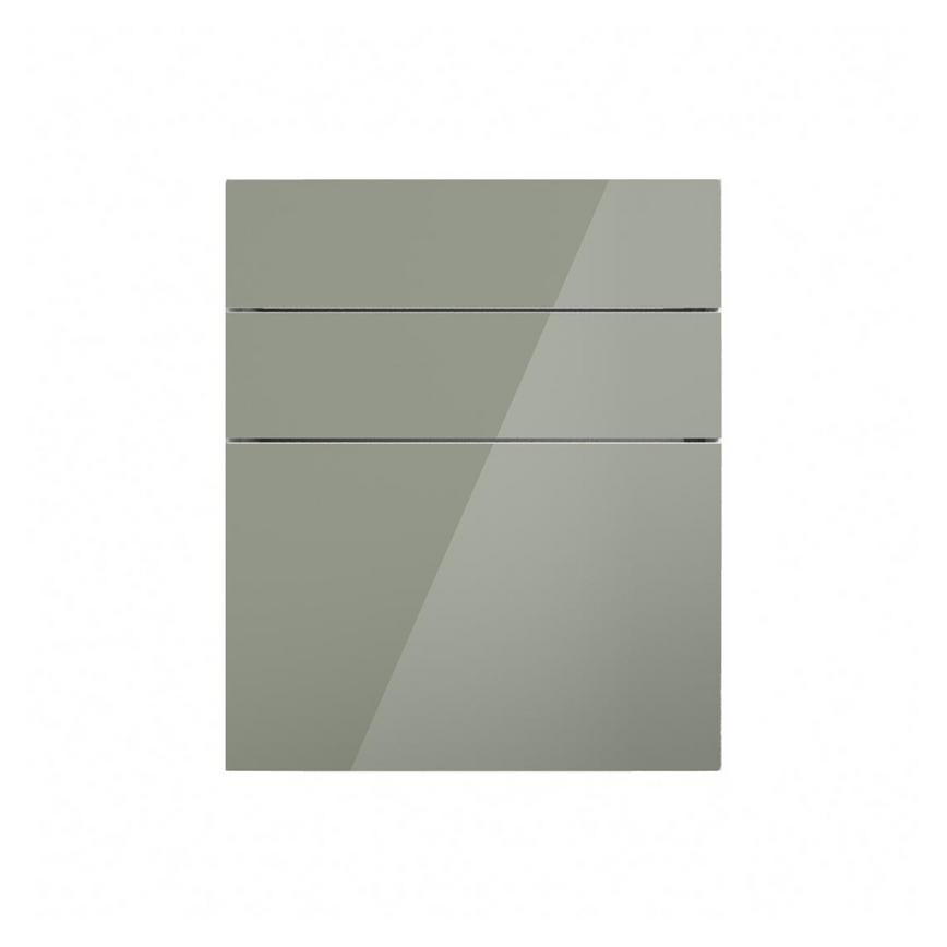 Greenwich Gloss Reed Green 160mm x 600mm Kitchen Drawer
