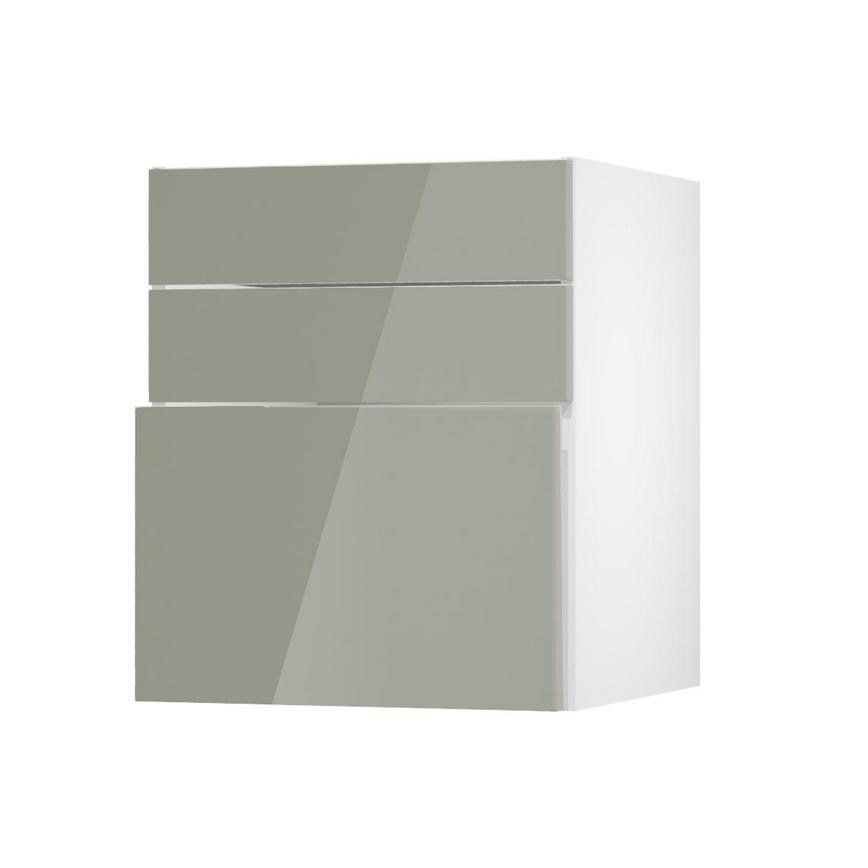 Greenwich Gloss Reed Green 394mm x 600mm Hob or Pan Kitchen Door or Drawer
