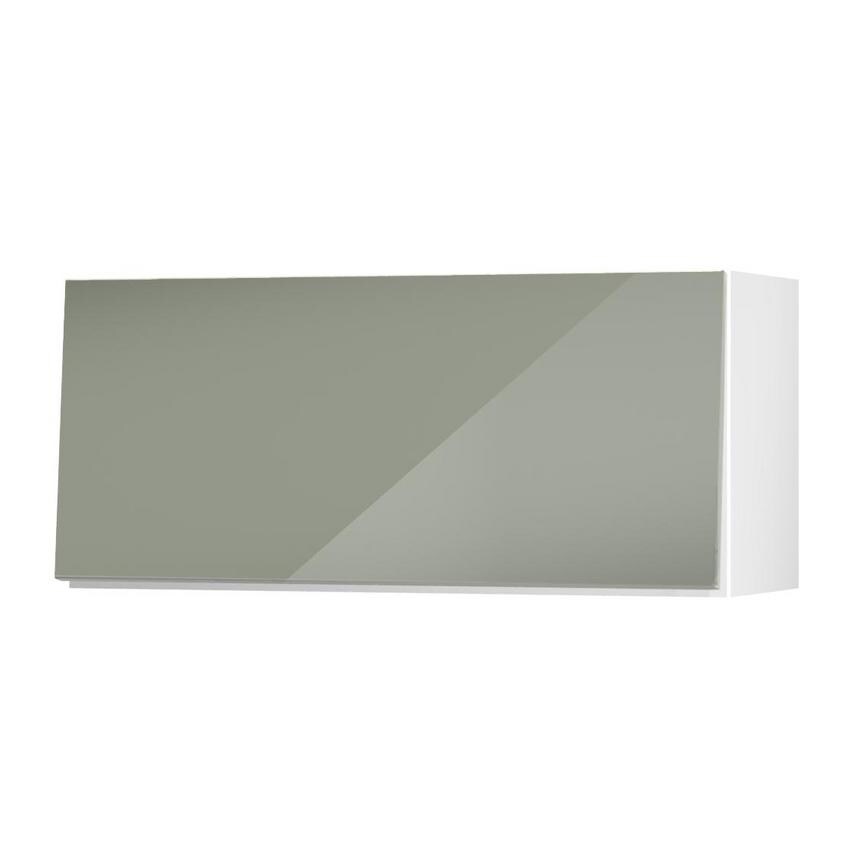 Greenwich Gloss Reed Green 360mm x 800mm Half Height Kitchen Door or Drawer