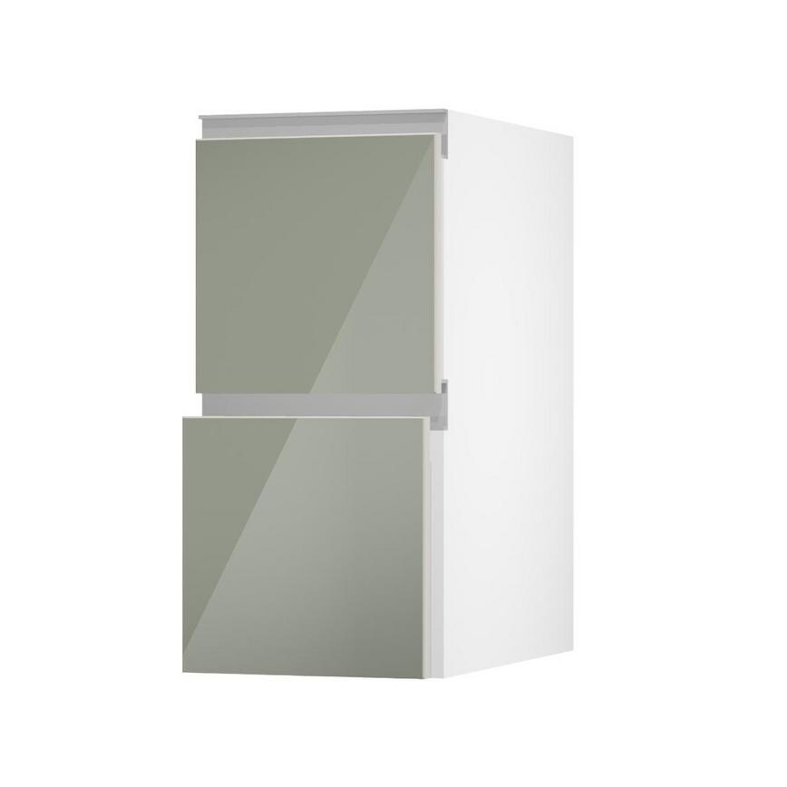 Greenwich Gloss Reed Green 342mm x 350mm Pan Kitchen Drawer