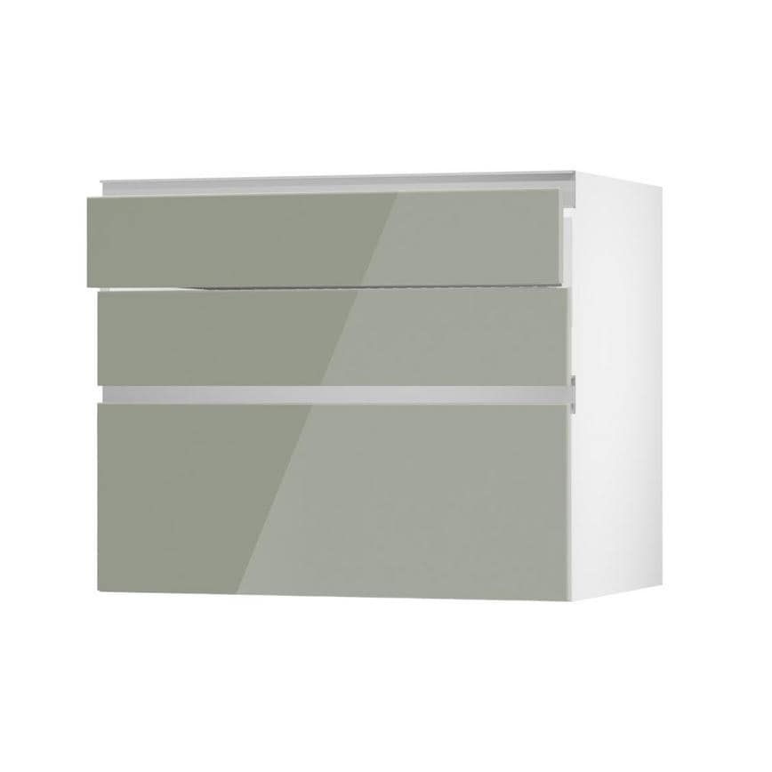 Greenwich Gloss Reed Green 170mm x 900mm Kitchen Drawer